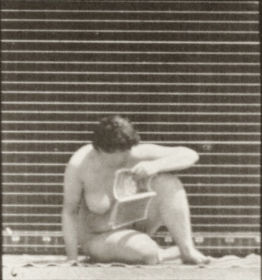 Plate 270 Arising from the ground with a pamphlet in left hand — figure reference